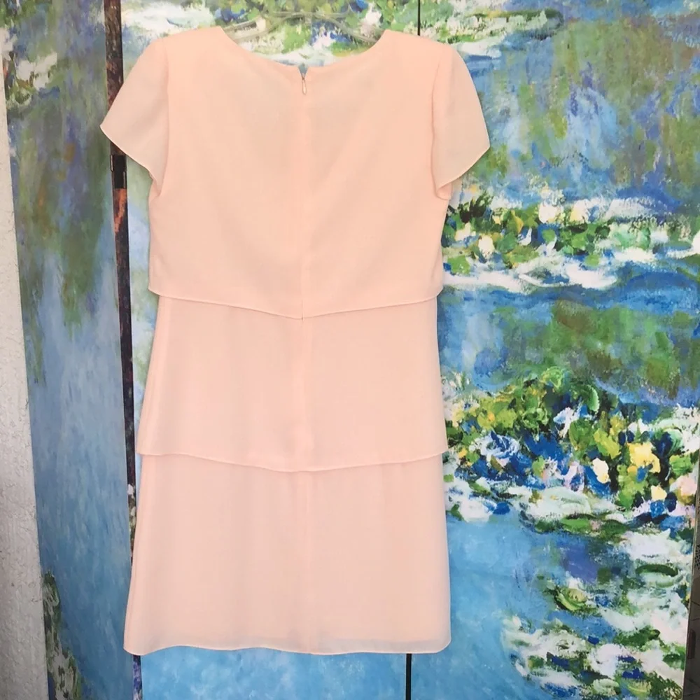 Layered Dress Pale Peach - Picture 6 of 6